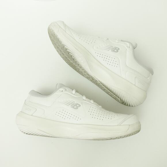 New Balance 696 V5 Tennis Pickleball Shoes Court Athletic White Wide W10D/ M8.5 - Picture 6 of 7